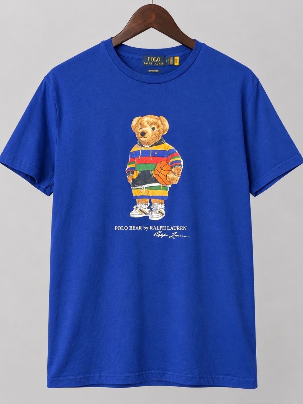 Polo by Ralph Lauren Royal Blue Bear Graphic Tee